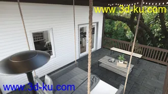 3D打印模型Outdoor Deck的图片