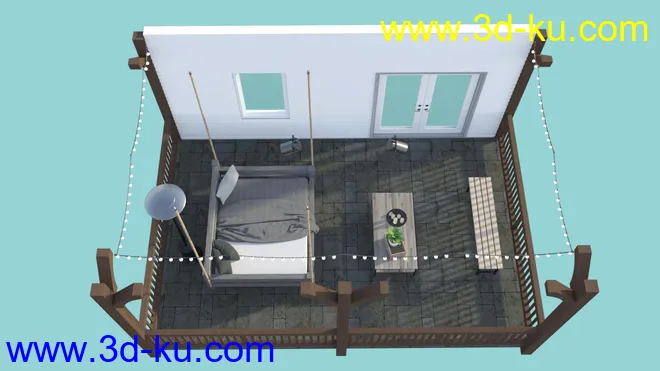 Outdoor Deck模型的图片7