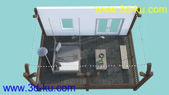3D打印模型Outdoor Deck的图片
