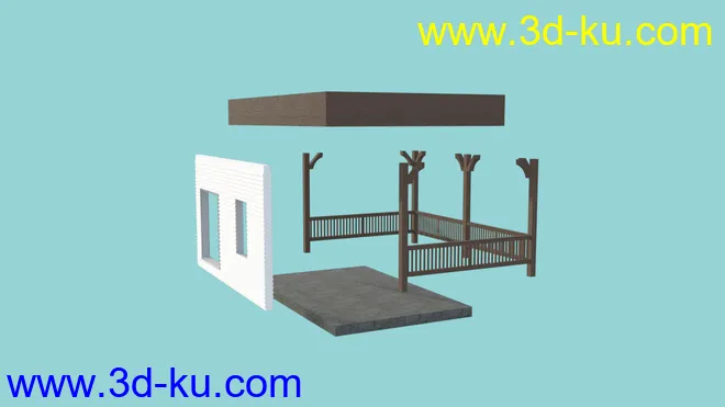 Outdoor Deck模型的图片8