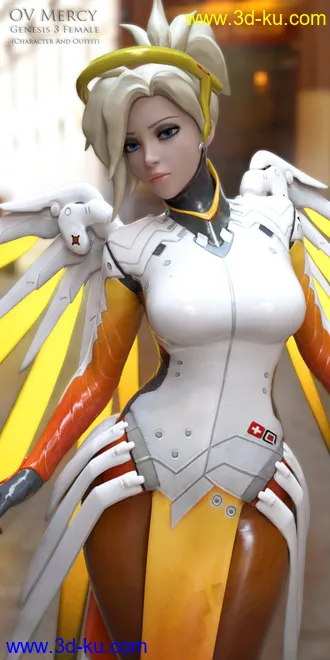 3D打印模型OV Mercy for G3F的图片