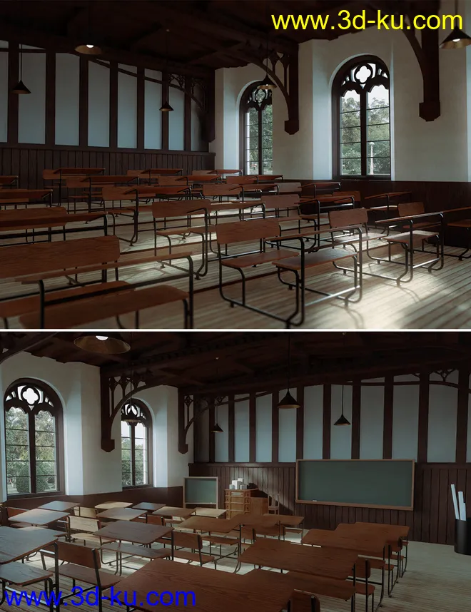 Oxford Classroom模型的图片1
