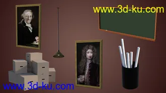 3D打印模型Oxford Classroom的图片