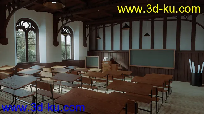 Oxford Classroom模型的图片5