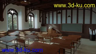 3D打印模型Oxford Classroom的图片