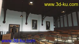 3D打印模型Oxford Classroom的图片