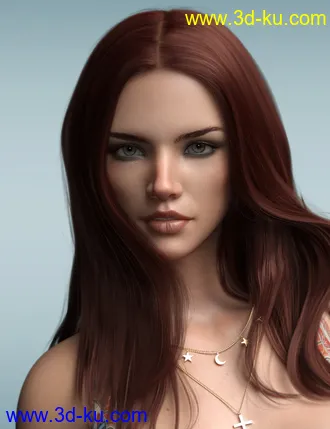3D打印模型P3D Aria HD for Genesis 8 Female的图片