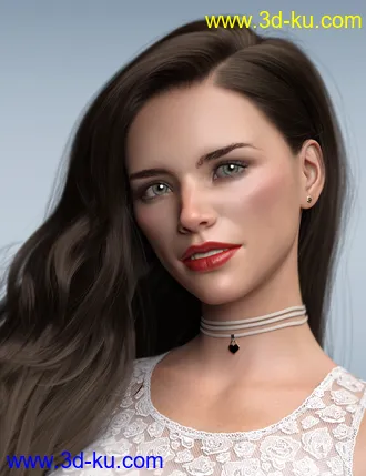 3D打印模型P3D Aria HD for Genesis 8 Female的图片