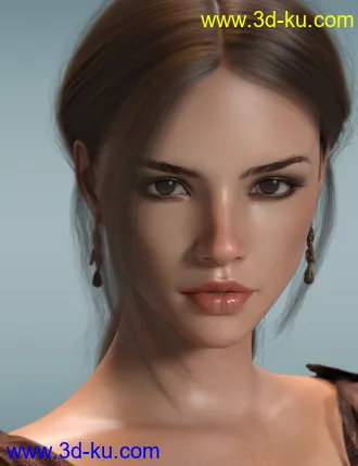3D打印模型P3D Aria HD for Genesis 8 Female的图片