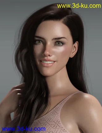 3D打印模型P3D Aria HD for Genesis 8 Female的图片