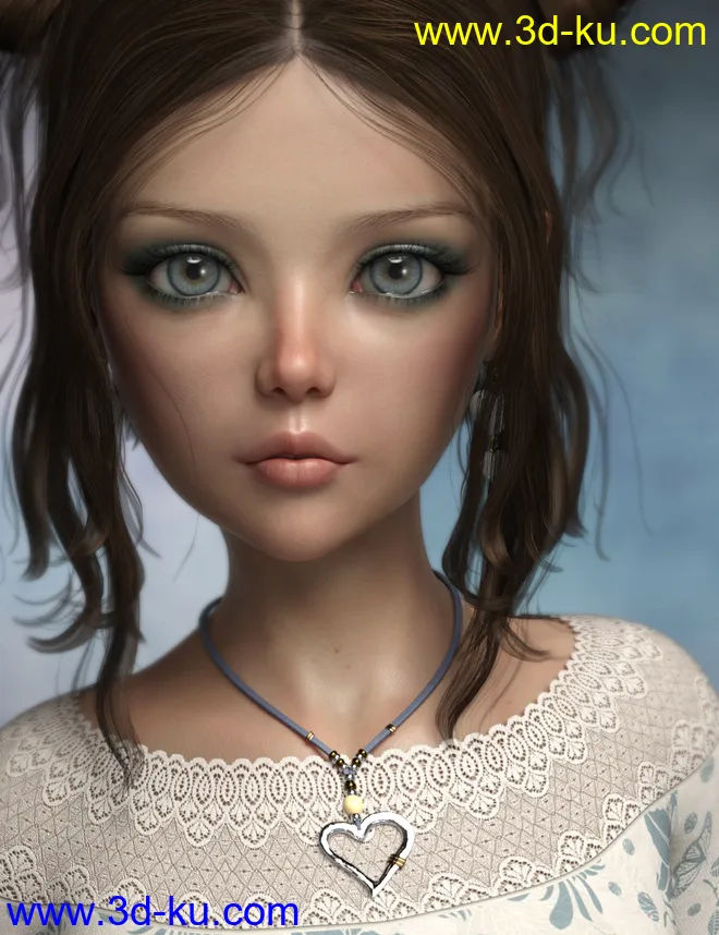P3D Asuka for Genesis 8 Female(s)模型的图片4