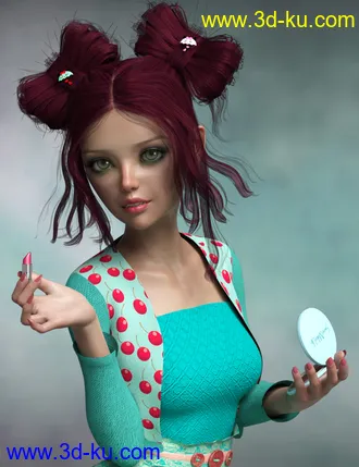 3D打印模型P3D Asuka for Genesis 8 Female(s)的图片