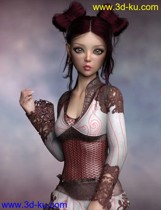 P3D Asuka for Genesis 8 Female(s)模型的图片8