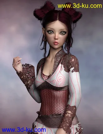3D打印模型P3D Asuka for Genesis 8 Female(s)的图片