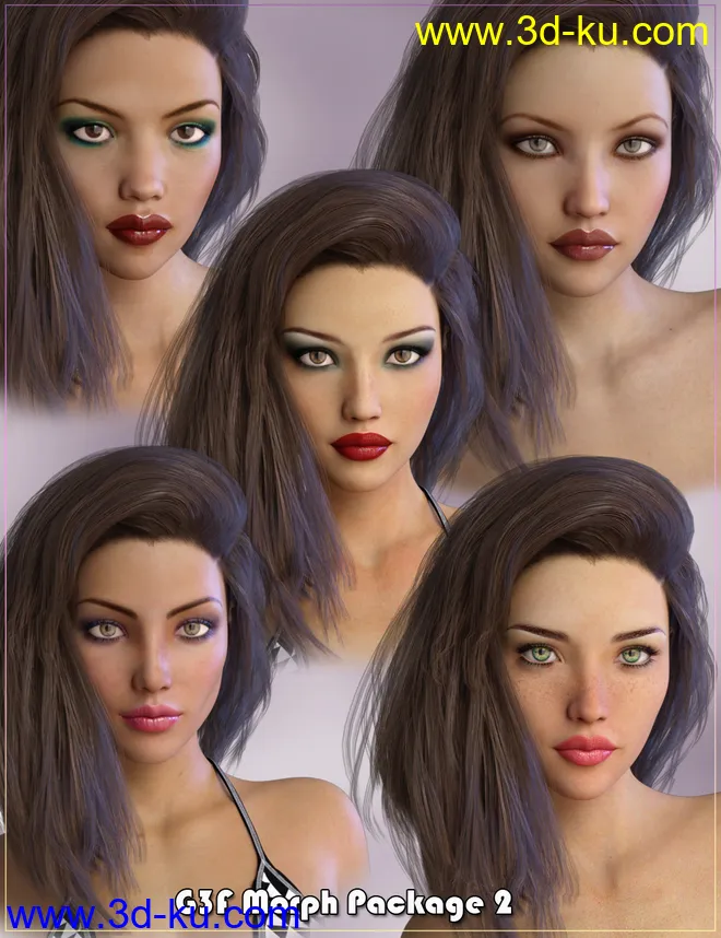 P3D G3F Morph Package 2模型的图片1