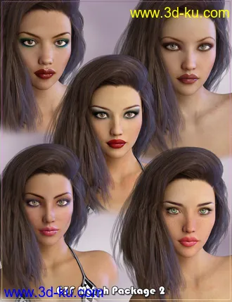 3D打印模型P3D G3F Morph Package 2的图片