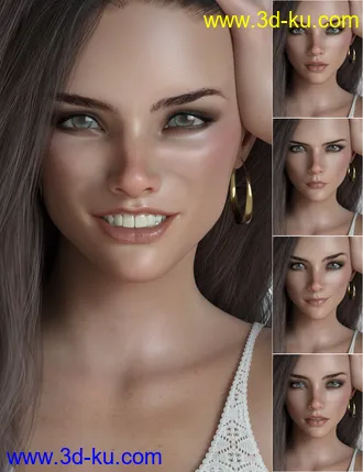 3D打印模型P3D Get Real Expressions for Genesis 8 Female(s)的图片