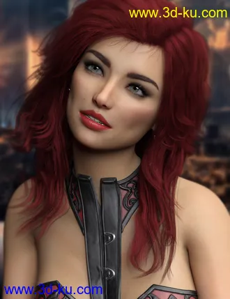 3D打印模型P3D Robin HD for Genesis 8 Female的图片