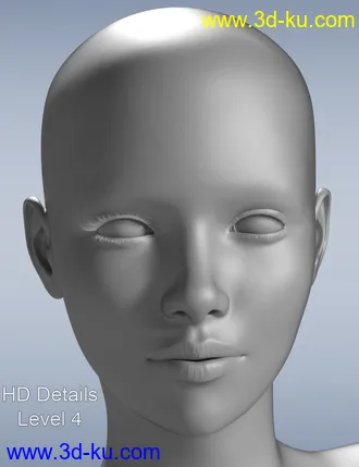 3D打印模型P3D Saskia HD for Genesis 8 Female(s)的图片