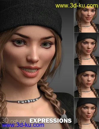 3D打印模型P3D Soft Expressions for Genesis 8 Female(s)的图片