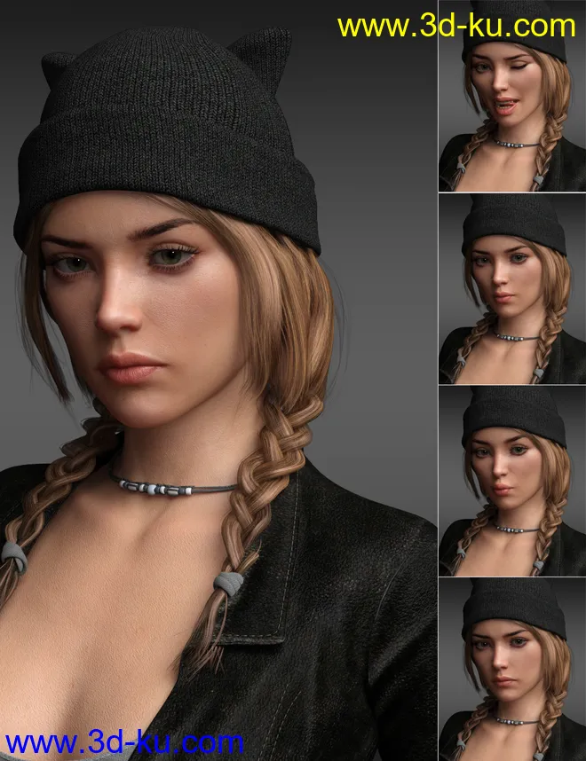 P3D Soft Expressions for Genesis 8 Female(s)模型的图片4