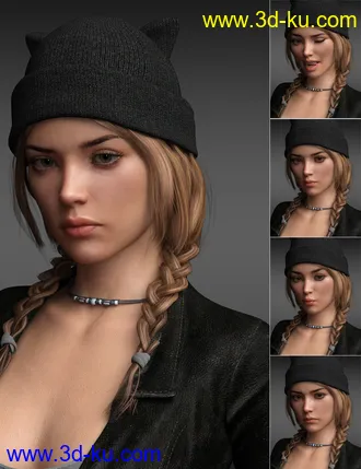 3D打印模型P3D Soft Expressions for Genesis 8 Female(s)的图片