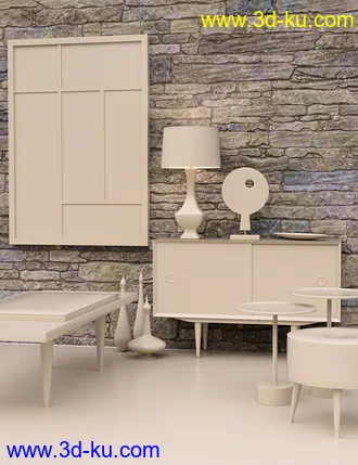 3D打印模型Palm Springs Decor的图片