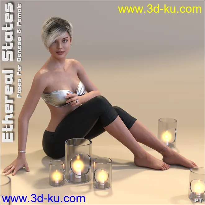 Paper Tiger's Ethereal States Poses For Genesis 8 Female模型的图片1