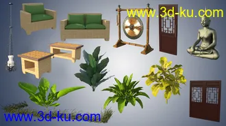 3D打印模型Paradiso Den的图片