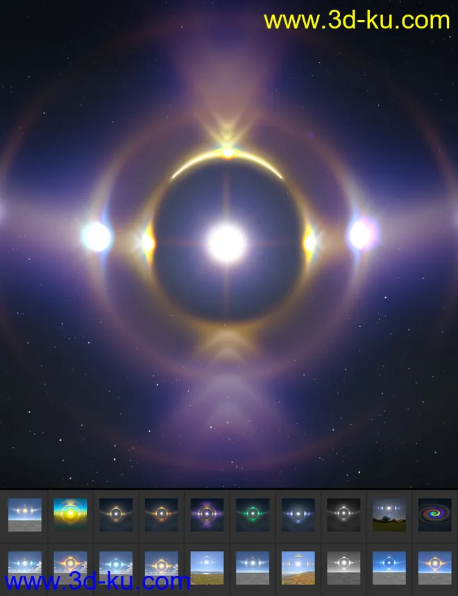 Parhelion Spectrum HDRIs模型的图片1