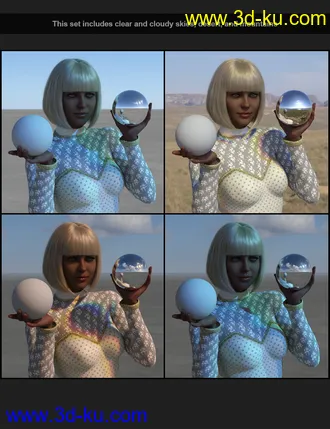 3D打印模型Parhelion Spectrum HDRIs的图片