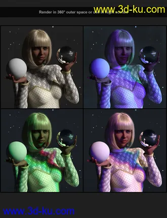 3D打印模型Parhelion Spectrum HDRIs的图片