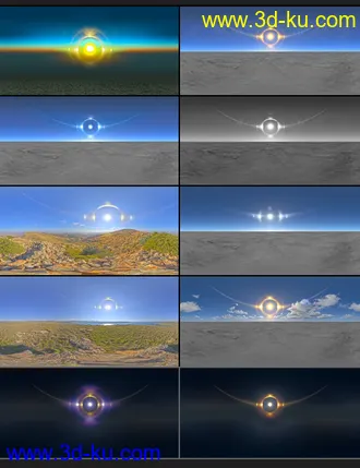 3D打印模型Parhelion Spectrum HDRIs的图片