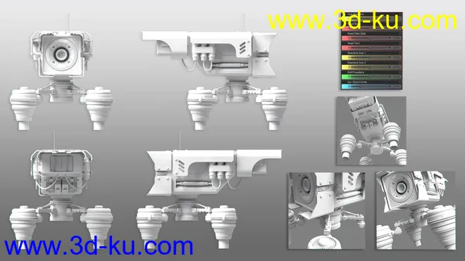 Patrol Drone Bot模型的图片3