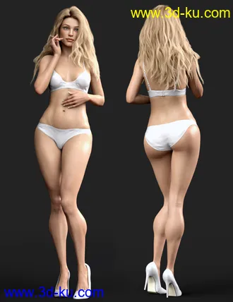 3D打印模型Philadelphia HD for Genesis 8 Female的图片