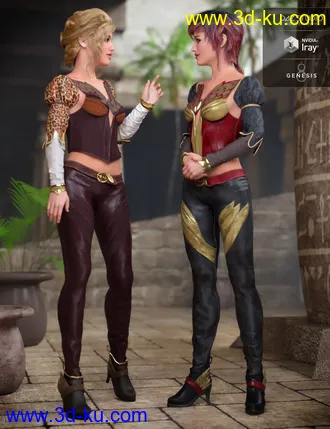 3D打印模型Phoenix Dawn Outfit Textures的图片