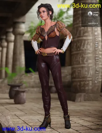 3D打印模型Phoenix Dawn Outfit Textures的图片