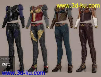 3D打印模型Phoenix Dawn Outfit Textures的图片