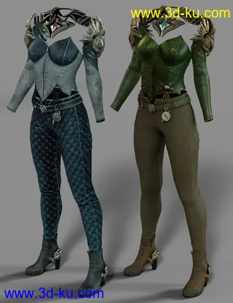 3D打印模型Phoenix Outfit Textures的图片