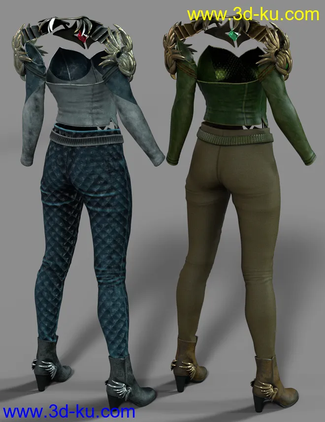 Phoenix Outfit Textures模型的图片3