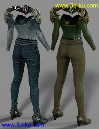 3D打印模型Phoenix Outfit Textures的图片