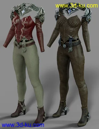 3D打印模型Phoenix Outfit Textures的图片