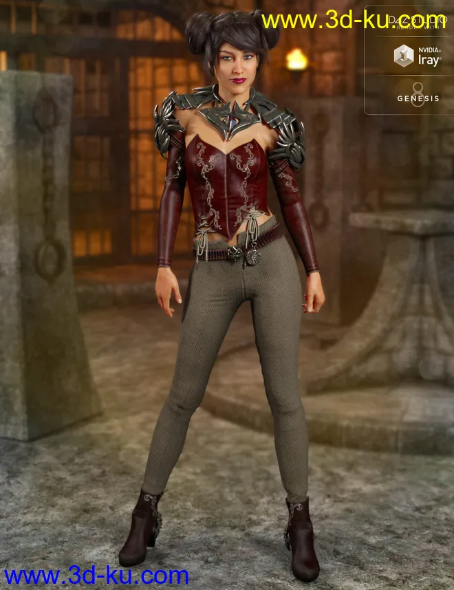 Phoenix Outfit Textures模型的图片6
