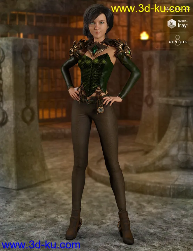 Phoenix Outfit Textures模型的图片8