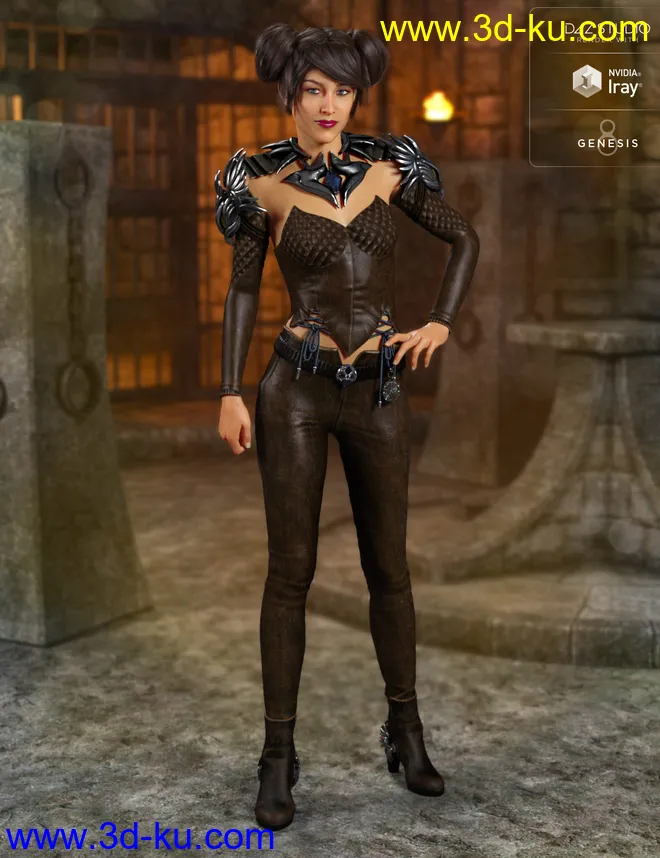 Phoenix Outfit Textures模型的图片9