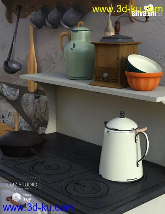3D打印模型Pioneer Kitchen的图片