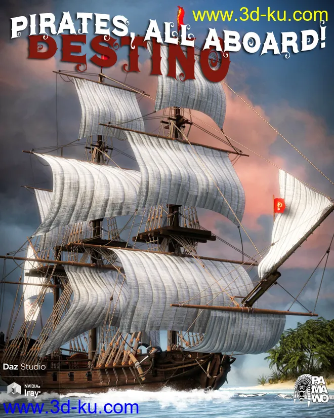 Pirates, All Aboard! Destino DS模型的图片1