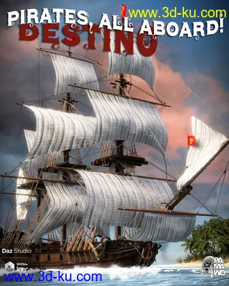 3D打印模型Pirates, All Aboard! Destino DS的图片