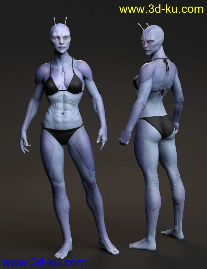 Planetary Smuggler HD for Genesis 8 Female模型的图片2