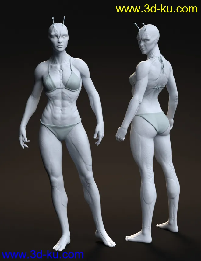 Planetary Smuggler HD for Genesis 8 Female模型的图片3